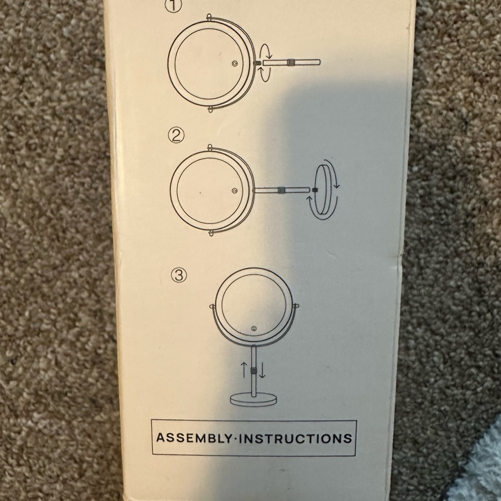 Amazon Adjustable LED Vanity Mirror - Picture 2 of 3